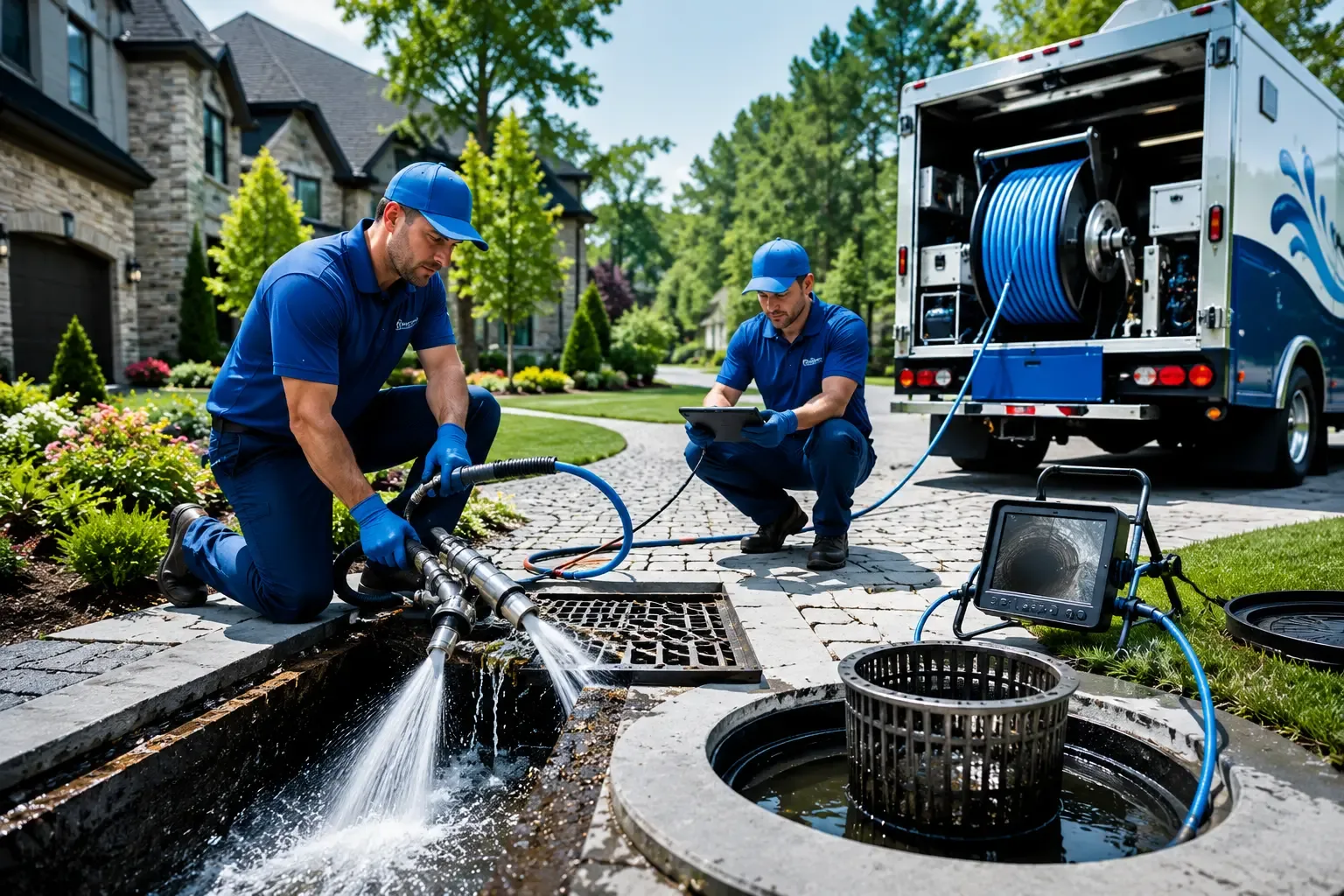 Local outdoor drain cleaning professionals in Plantersville, MS